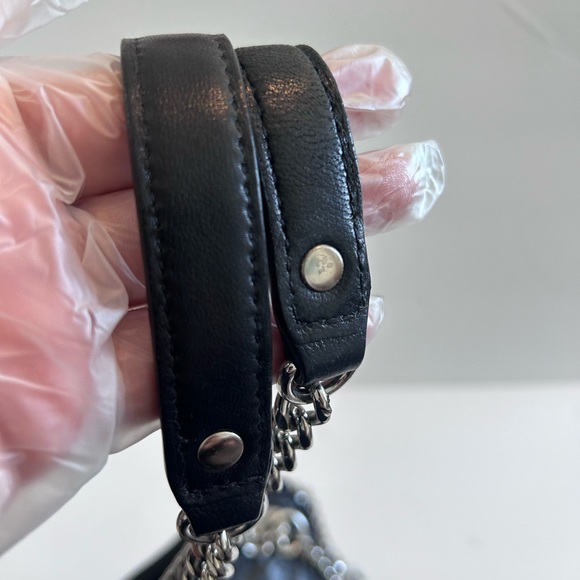 Michael Kors Chelsea Small Crossbody Bag Leather Chain Strap EUC - Picture 10 of 17